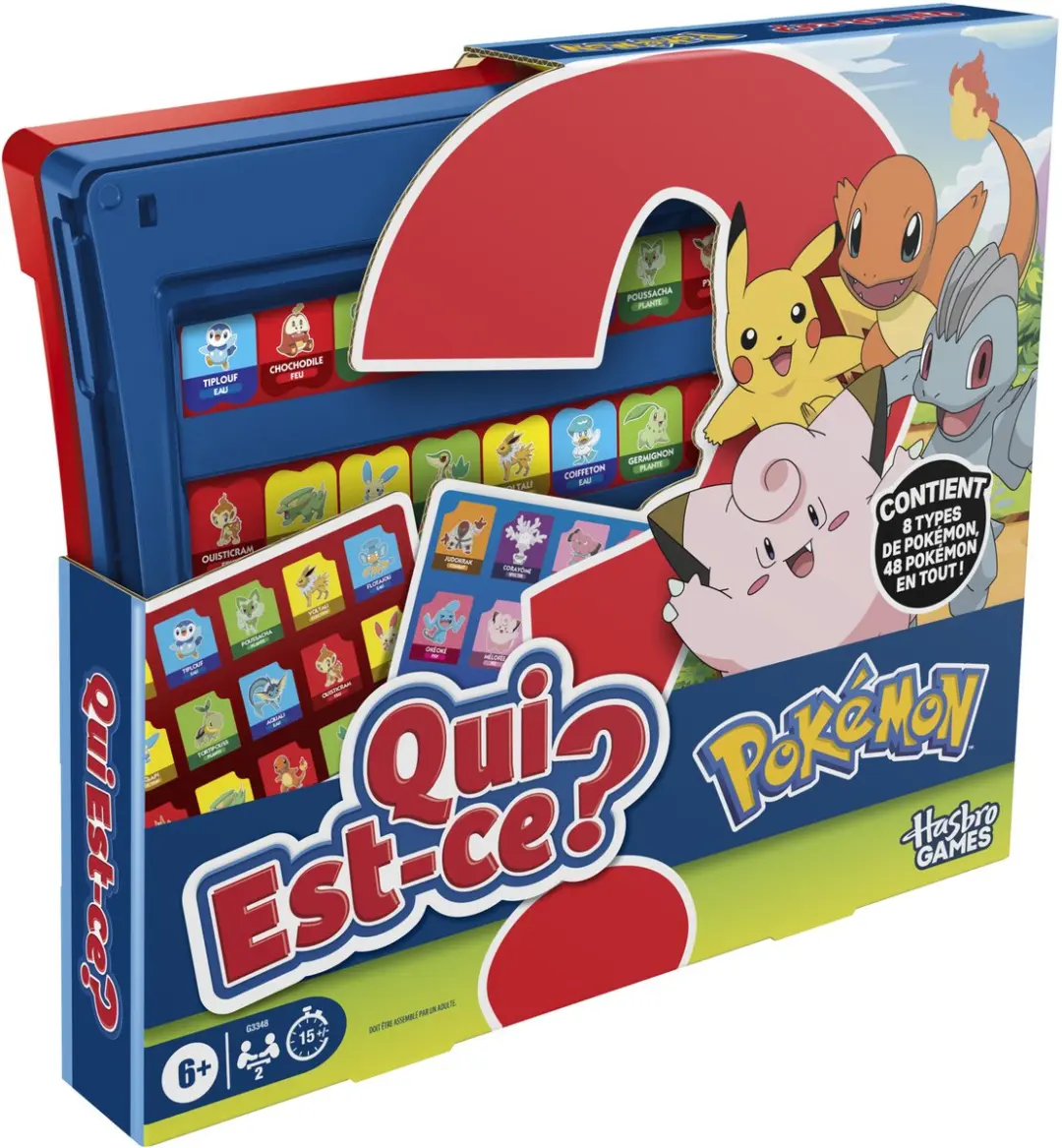 Hasbro Gaming Wie is het Pokémon Franstalig G3348101