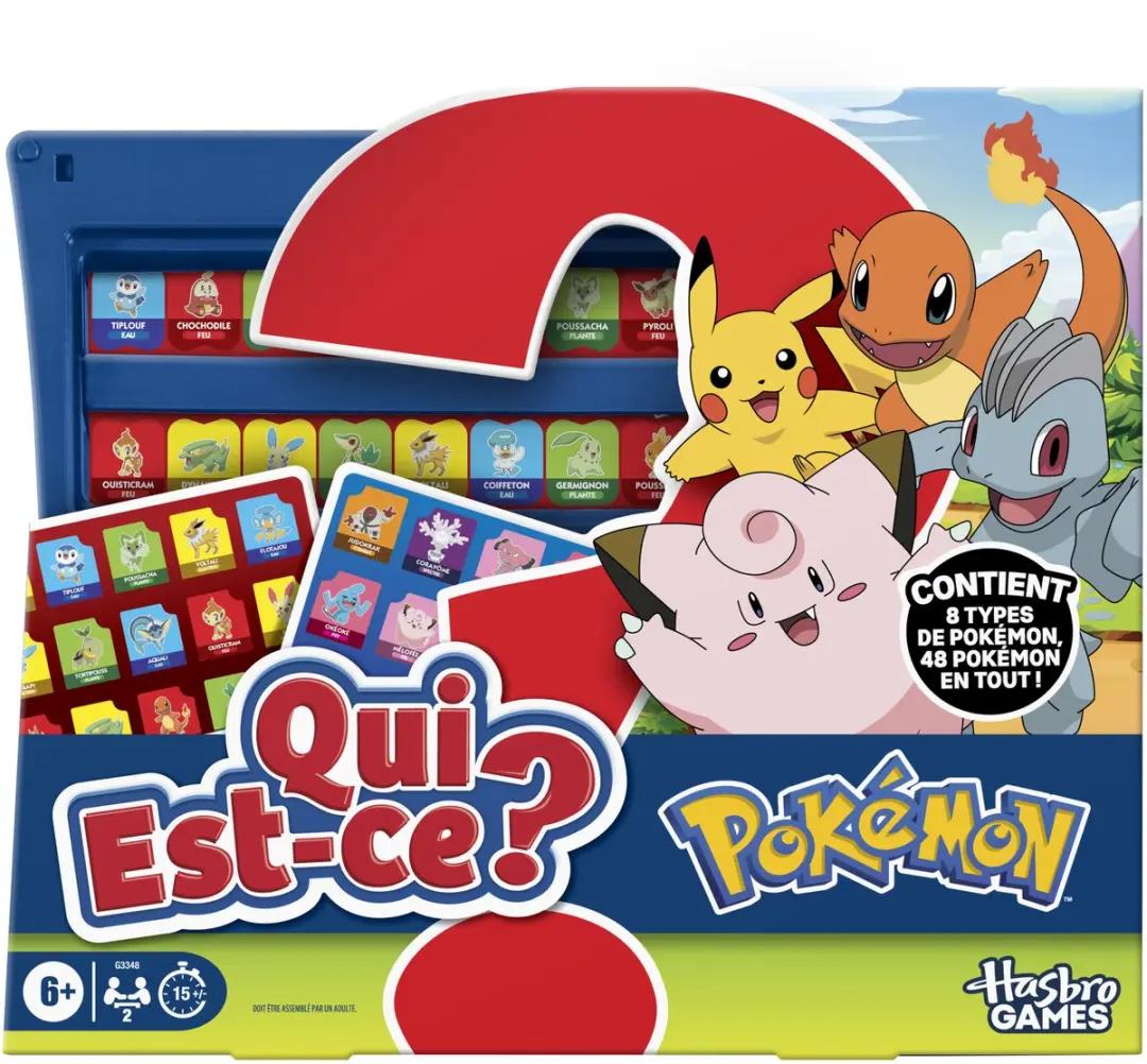 Hasbro Gaming Wie is het Pokémon Franstalig G3348101