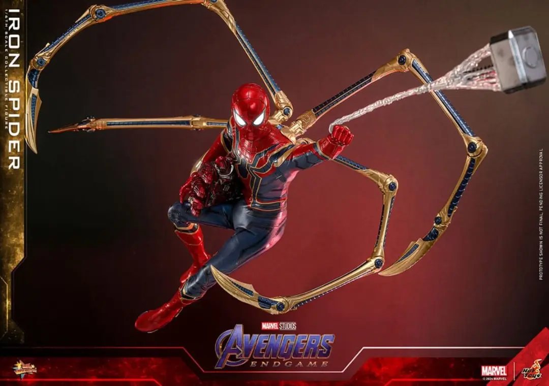 Hot Toys Avengers Endgame Iron Spider 1/6 Action Figuur - 28cm - Multi