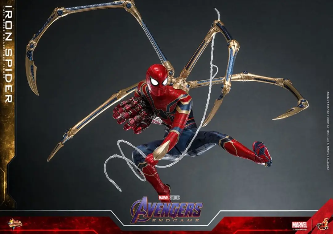 Hot Toys Avengers Endgame Iron Spider 1/6 Action Figuur - 28cm - Multi