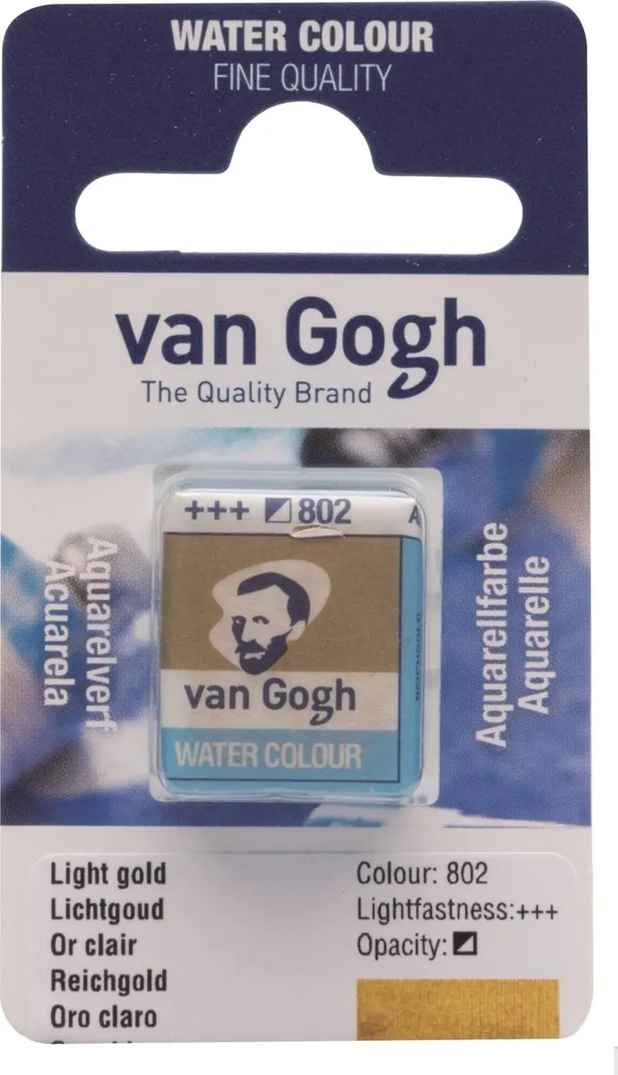 Van Gogh Aquarelverf Lichtgoud