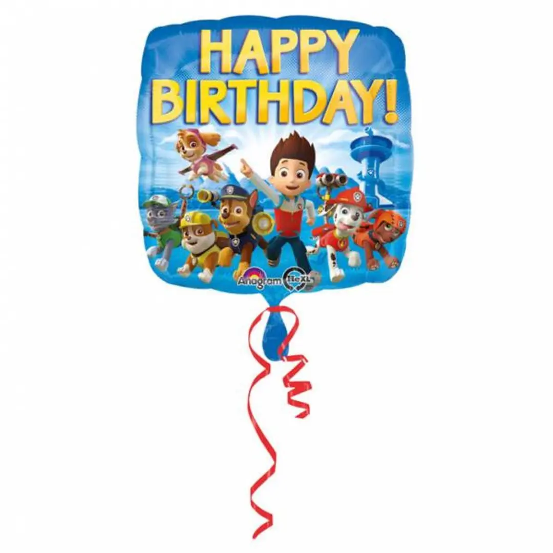 PAW Patrol Ballon Folie Blauw 43cm