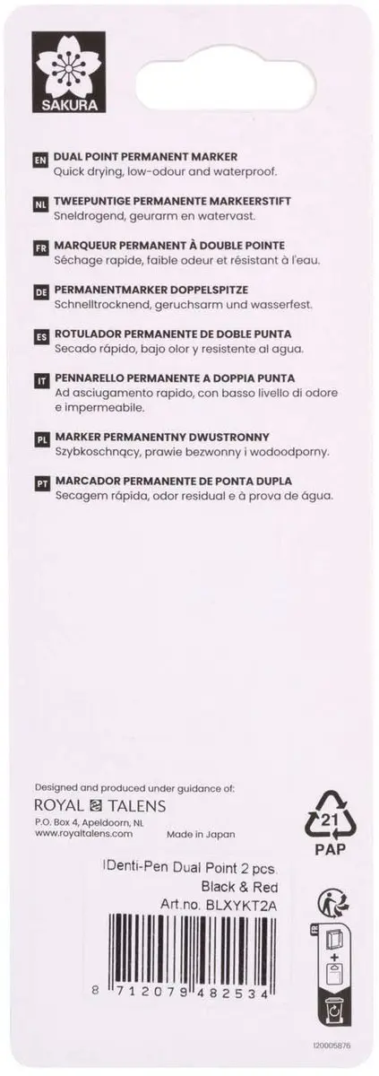 Sakura Identi-Pen Set - Multi Kleuren