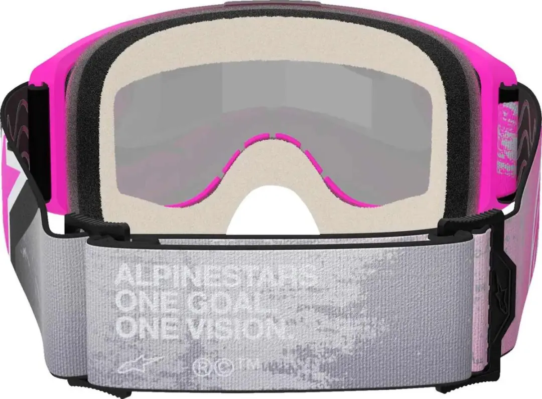 Alpinestars Vision 5 Lahnd Motorcrossbril - Roze/Zwart