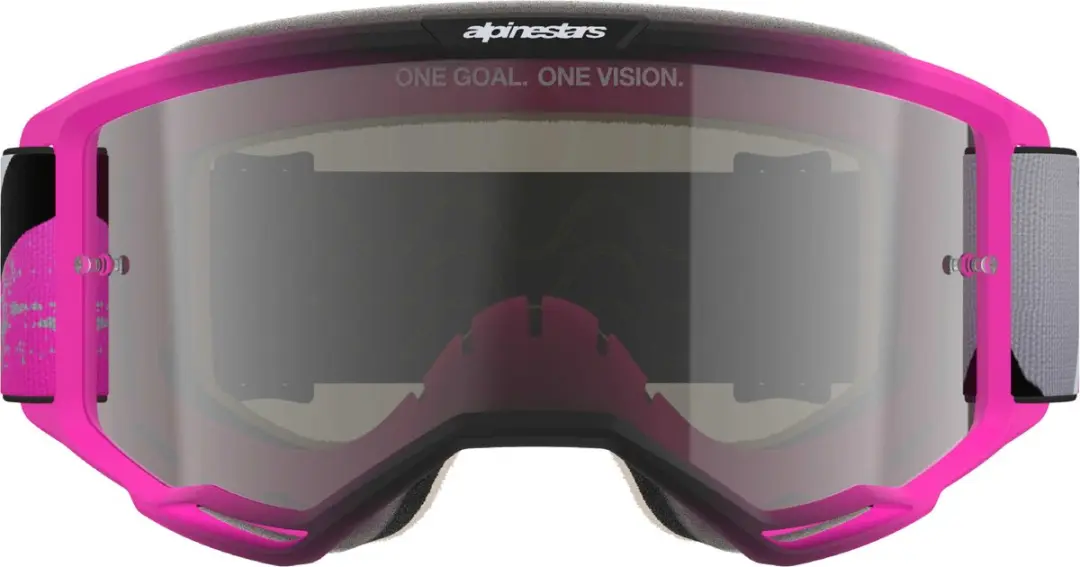 Alpinestars Vision 5 Lahnd Motorcrossbril - Roze/Zwart