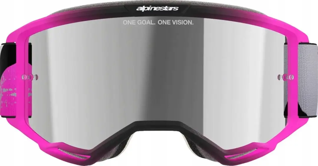 Alpinestars Vision 5 Lahnd Motorcrossbril - Roze/Zwart