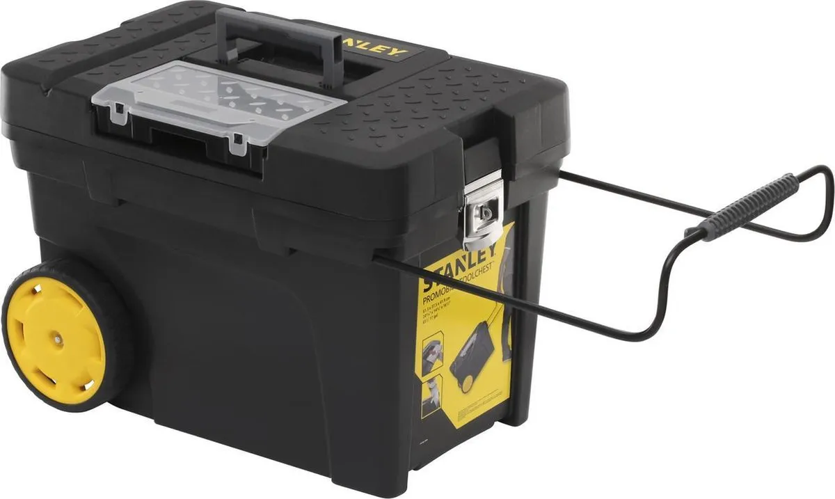 Stanley Gereedschapswagen 53L - 3-delig - Zwart/Geel