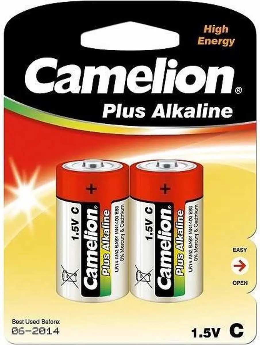 Camelion Plus Alkaline C LR14 - Rood