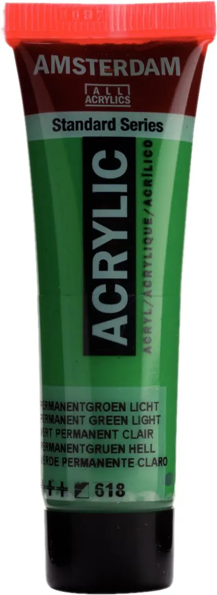 Royal Talens Amsterdam Acrylverf Permanent groen licht 20ml
