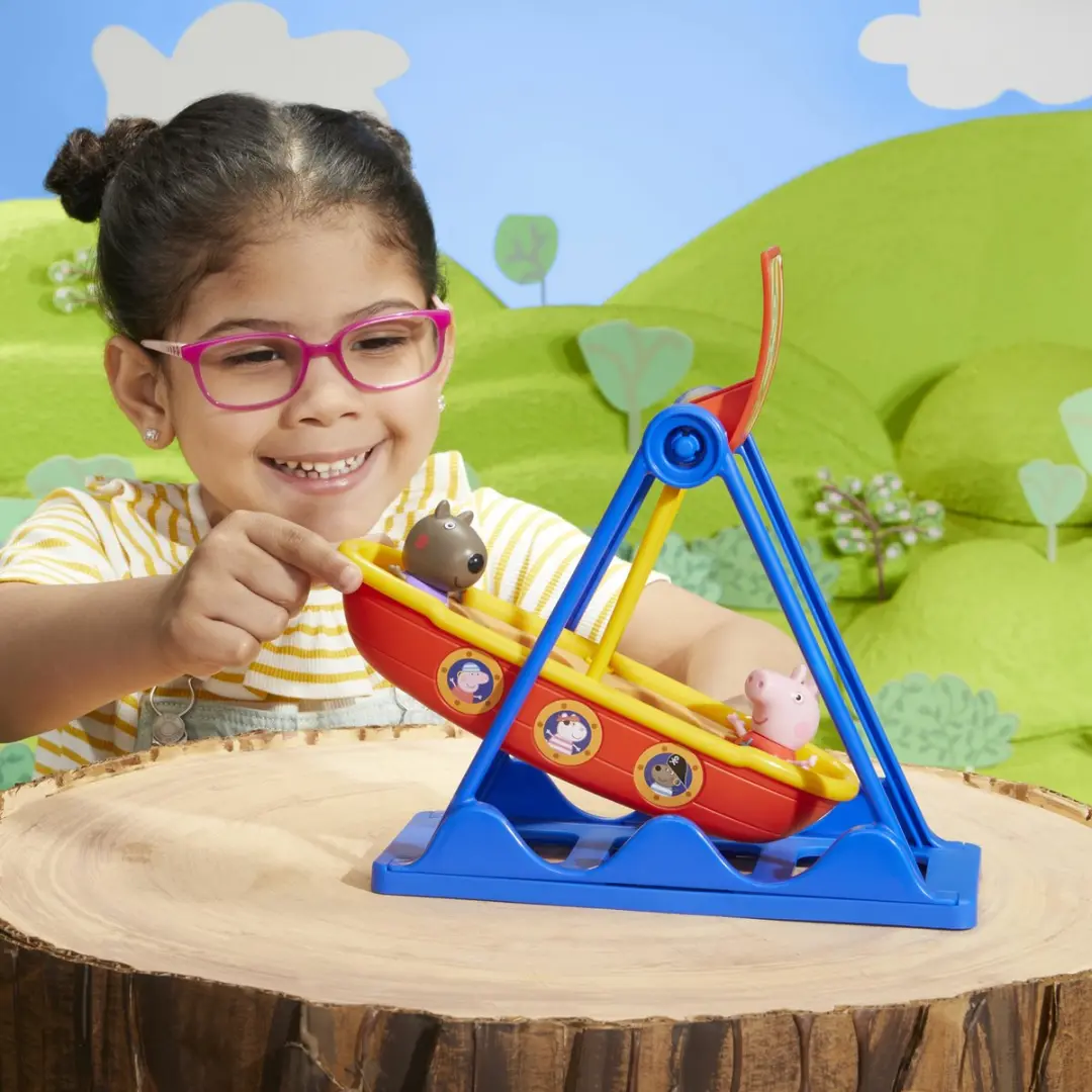 Peppa Pig Piratenschip Speelfigurenset F62965L0 - Multikleur