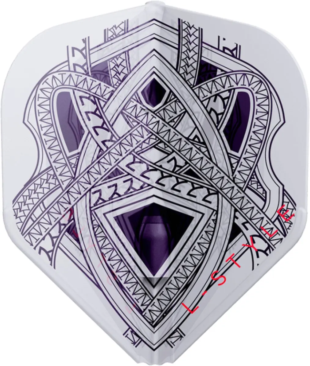 L-Style EZ L1 Mike de Decker Type B Dart Flights - F11063 - 3 Stuks
