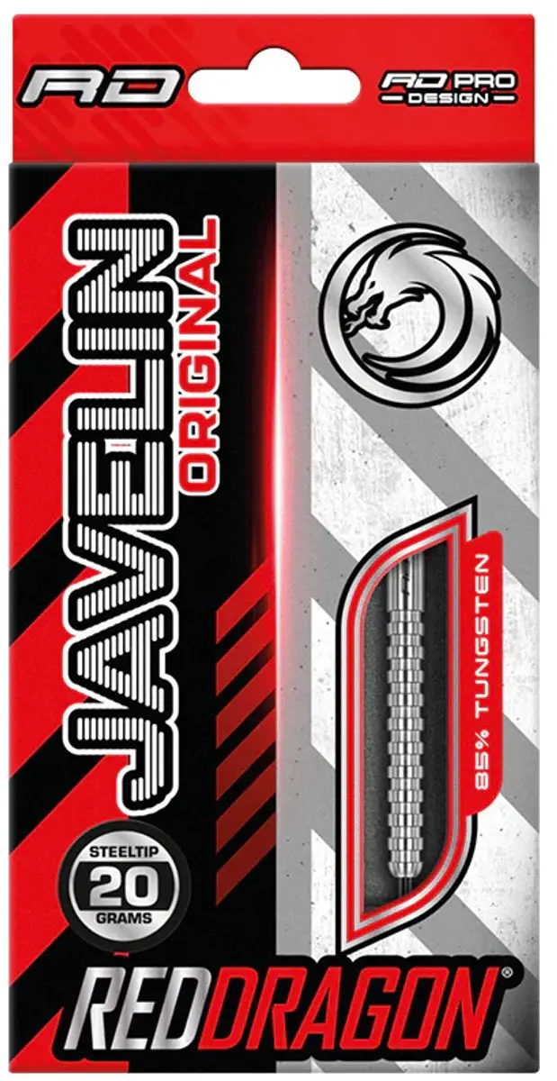 Red Dragon Javelin 85% Dartpijlen - 3 Stuks - Zilver