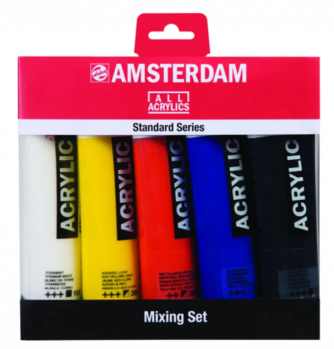 Amsterdam Standard Series Acrylverf Mengset - 5 Kleuren 600ml - afbeelding 6 van 6