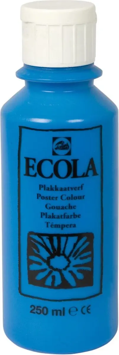 Talens Ecola Plakkaatverf Lichtblauw 250ml