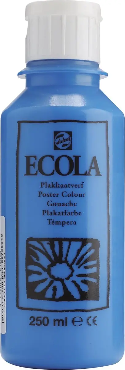 Talens Ecola Plakkaatverf Lichtblauw 250ml