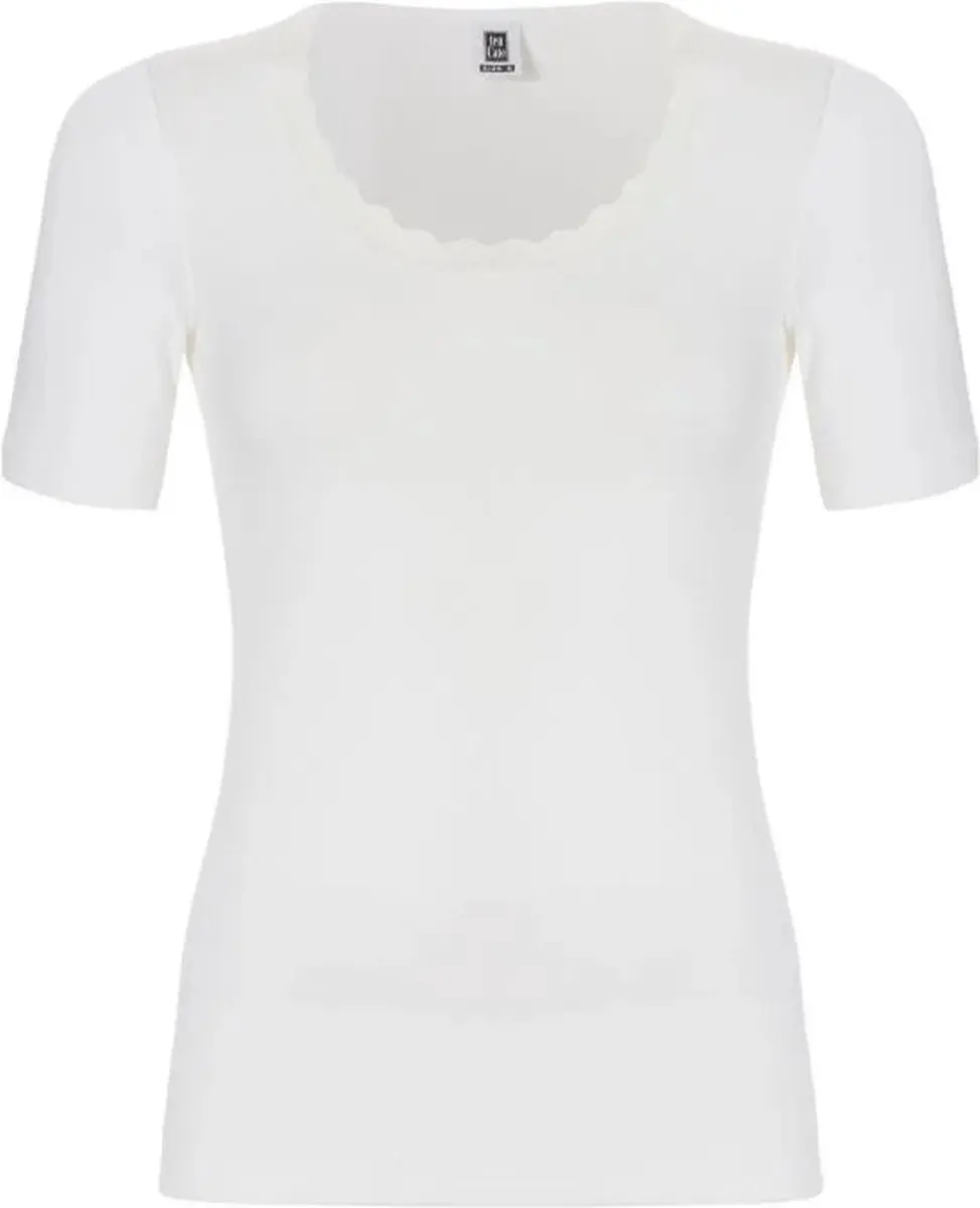 Ten Cate Thermo T-shirt Kant Snow White Dames - Maat M
