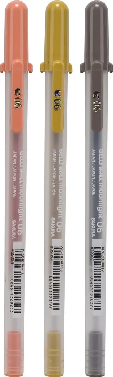Sakura Gelly Rolls Moonlight Nature - 3 Stuks