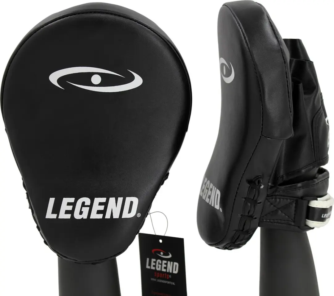 Legend Quote Stootkussen PU - Zwart