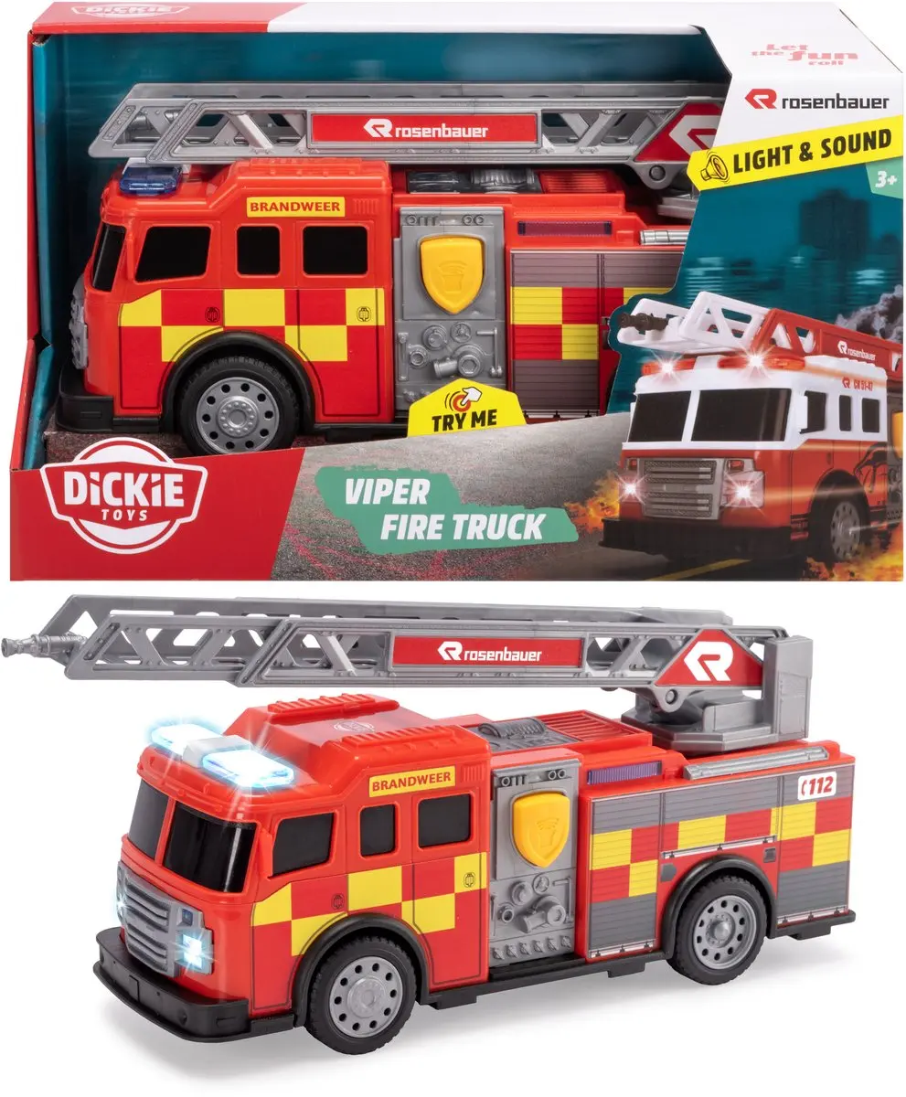 Dickie Toys Brandweerwagen Viper