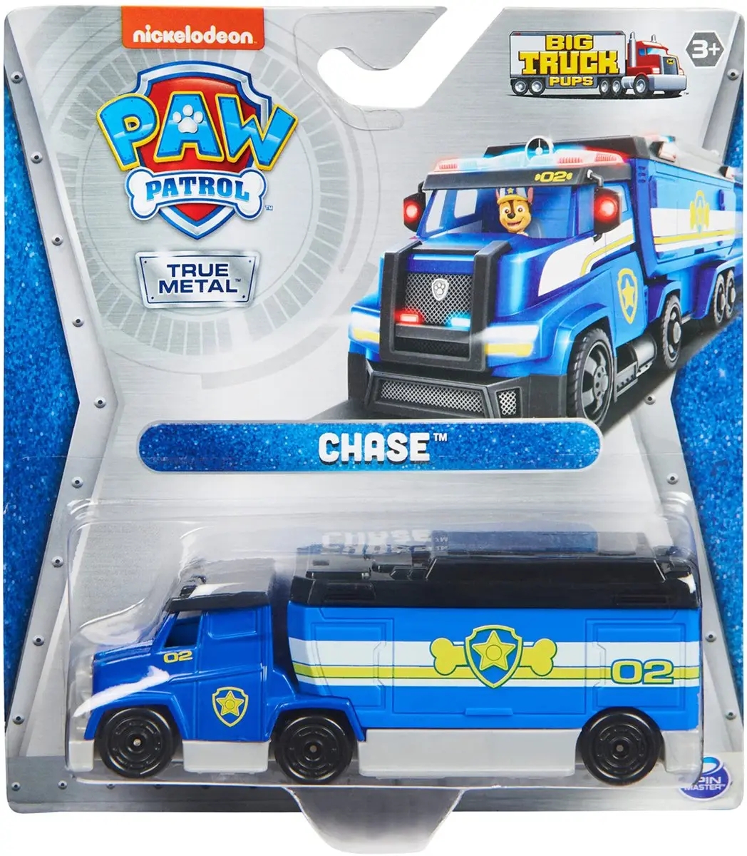 PAW Patrol True Metal Big Truck Pups Politiewagen Chase