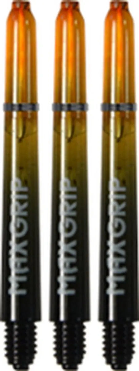 XQMax Maxgrip Dart Shafts QD7005210 - 3 Stuks - Oranje