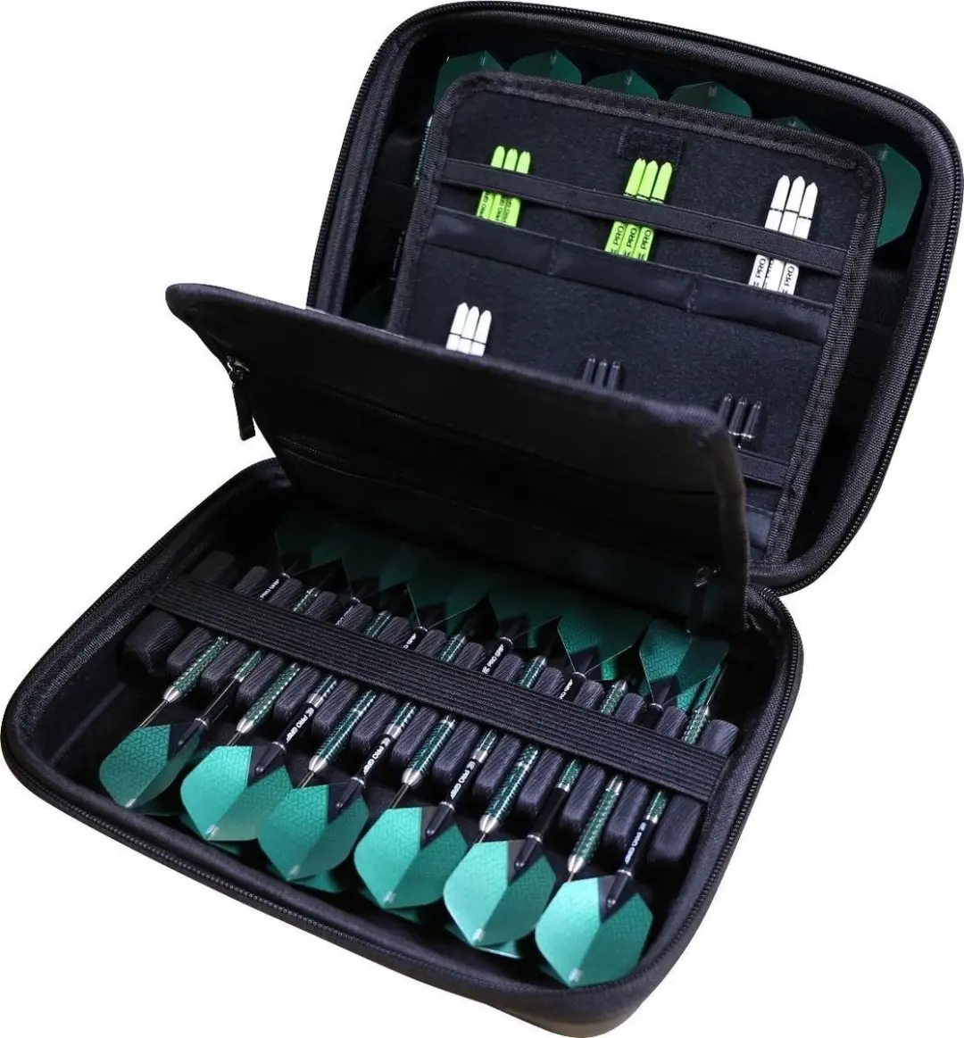 Target Takoma Home XXL Dartsetui - 24 Darts - Zwart