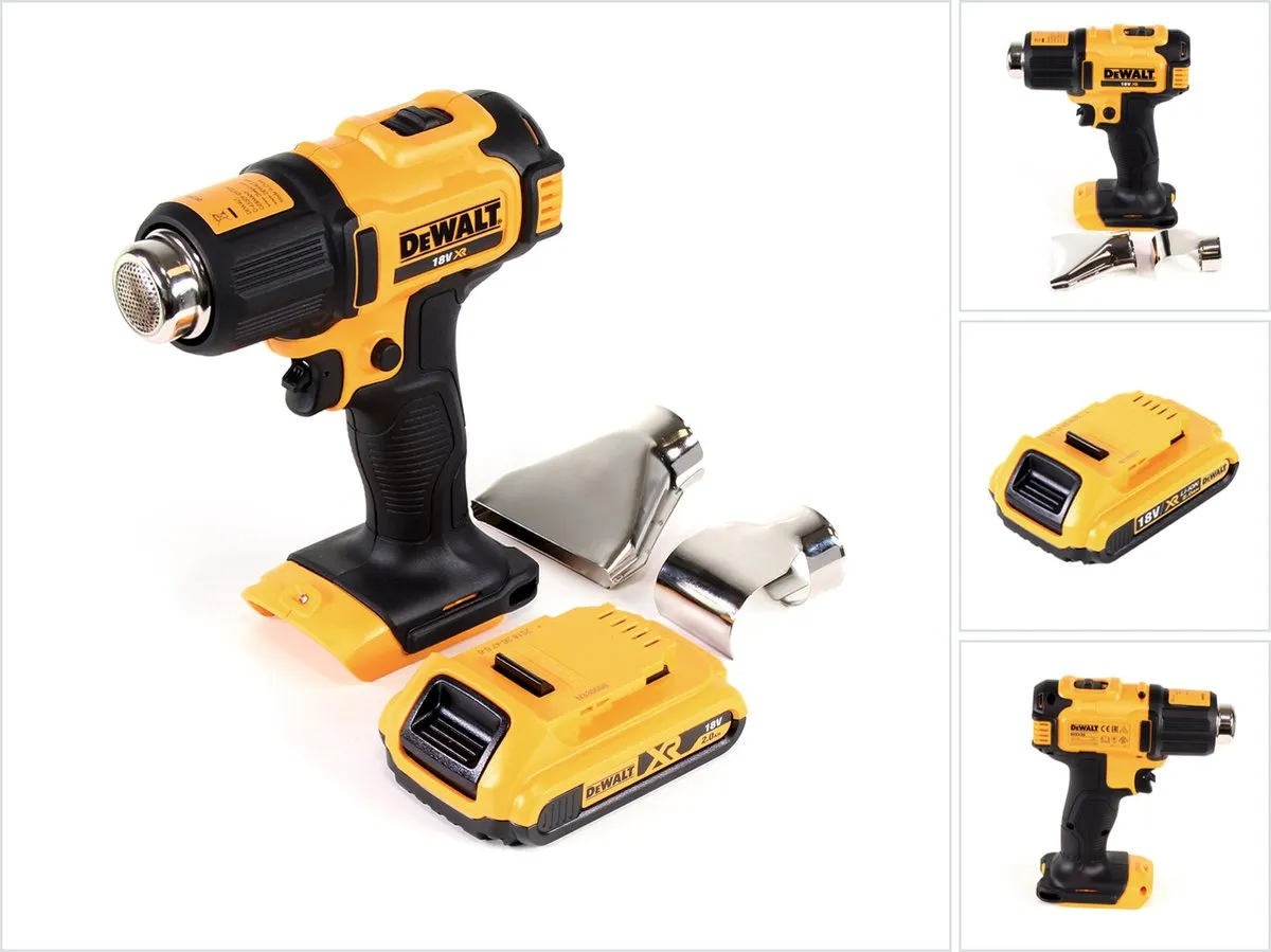 DeWalt DCE 530 N Heetluchtpistool 18V