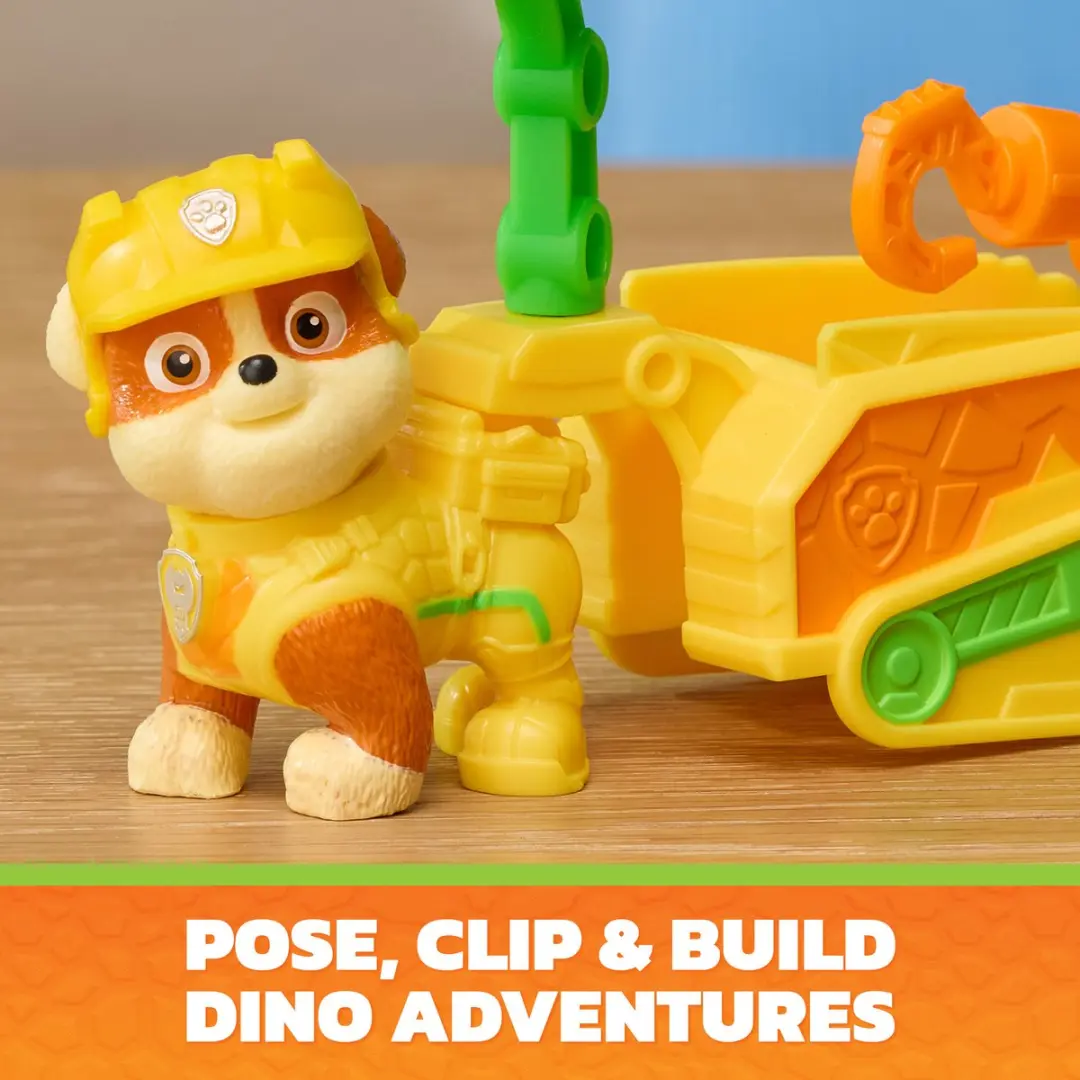 PAW Patrol Rubble Dino-gereedschapsset 6076021 - Actiefiguur 5cm - Meerkleurig - afbeelding 6 van 6