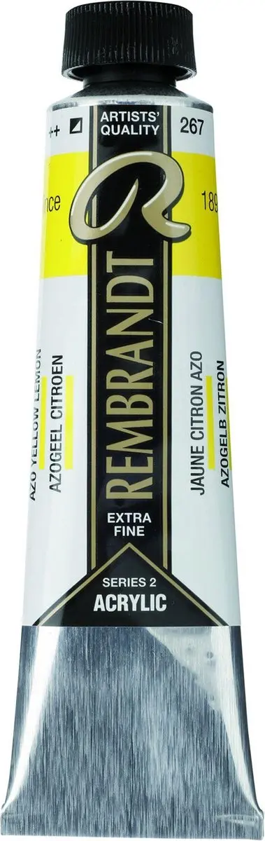Rembrandt Acryl Verf Azo Yellow Lemon 40ml