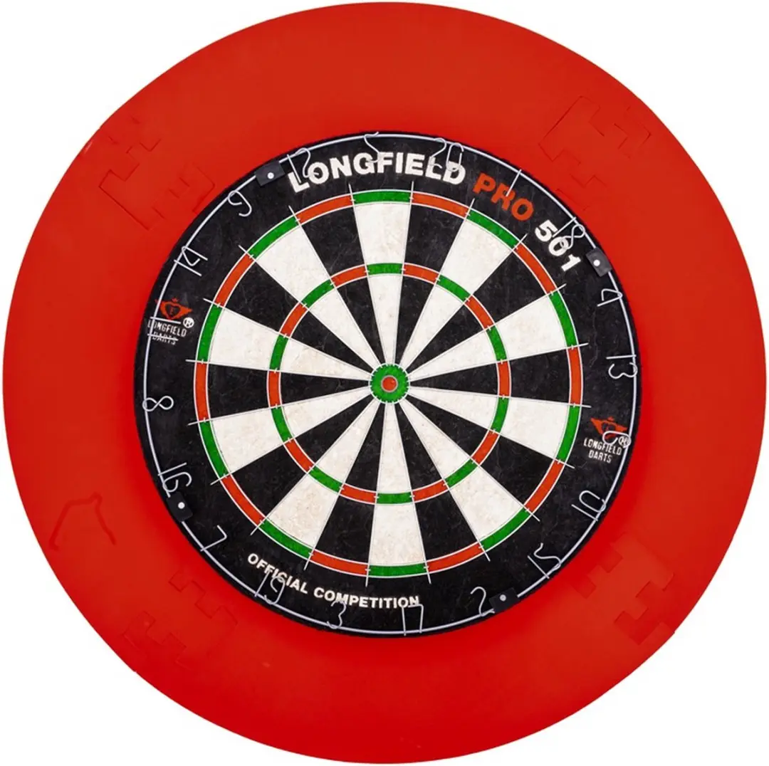 Longfield Tournament Dartset Pro 501 - 8-delig - Rood