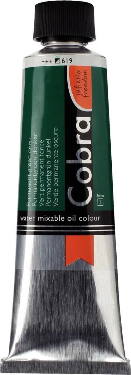 Cobra Artist Waterverf Olieverf 150ml Permanentgroen donker