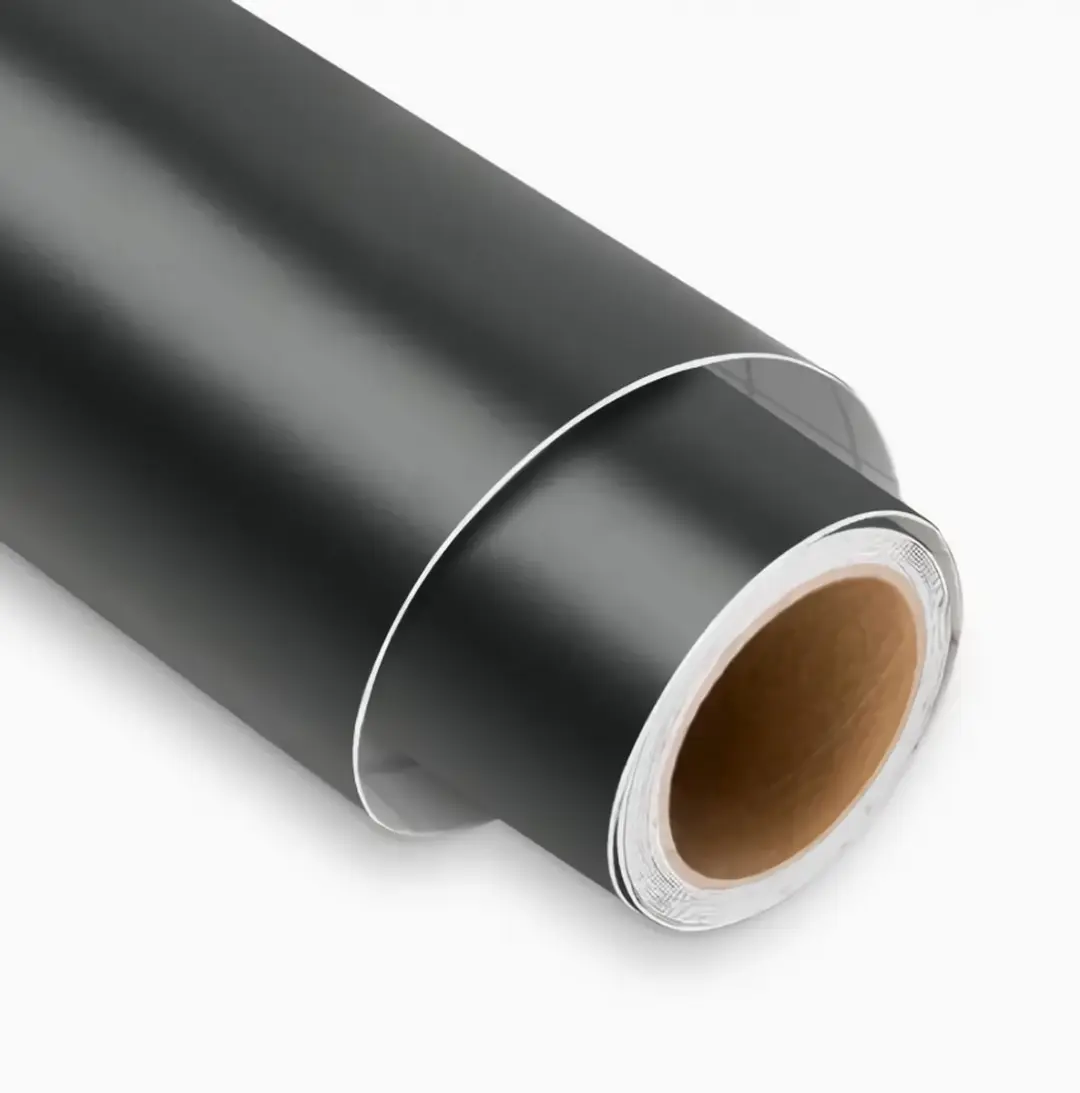 Superior Vinyl Mat Zwart 30,5cm x 10m