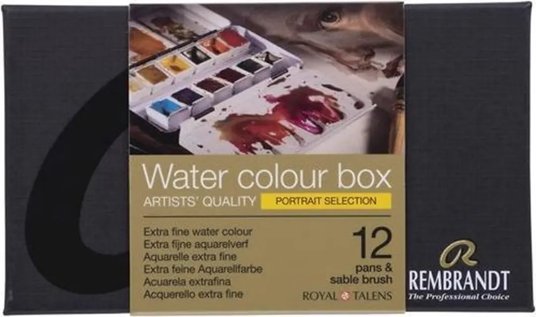 Rembrandt Waterverfset 12 Kleuren