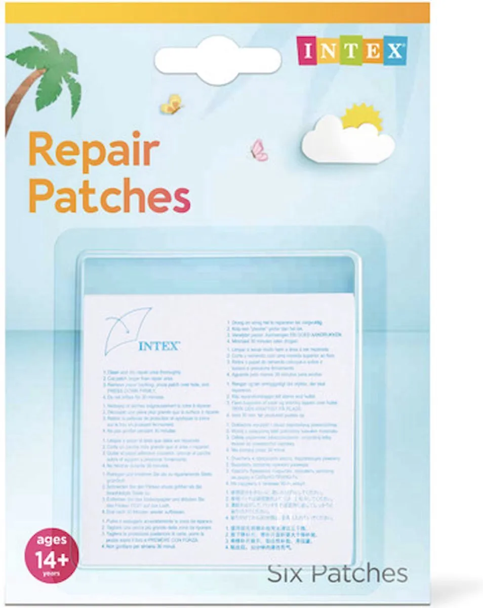Intex Zwembad Reparatie Set 6 Stuks