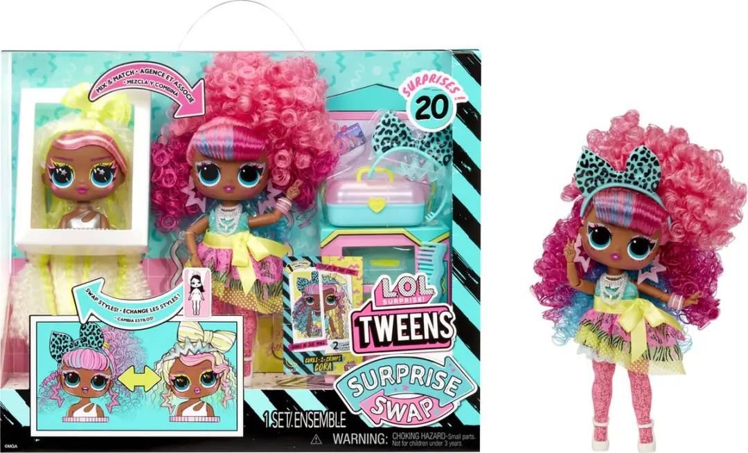 LOL Surprise! Swap Modepop Cora Curls-2-Crimps