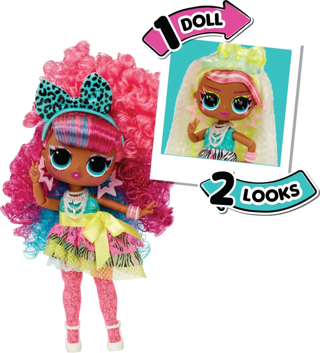 LOL Surprise! Swap Modepop Cora Curls-2-Crimps - 16,5 cm