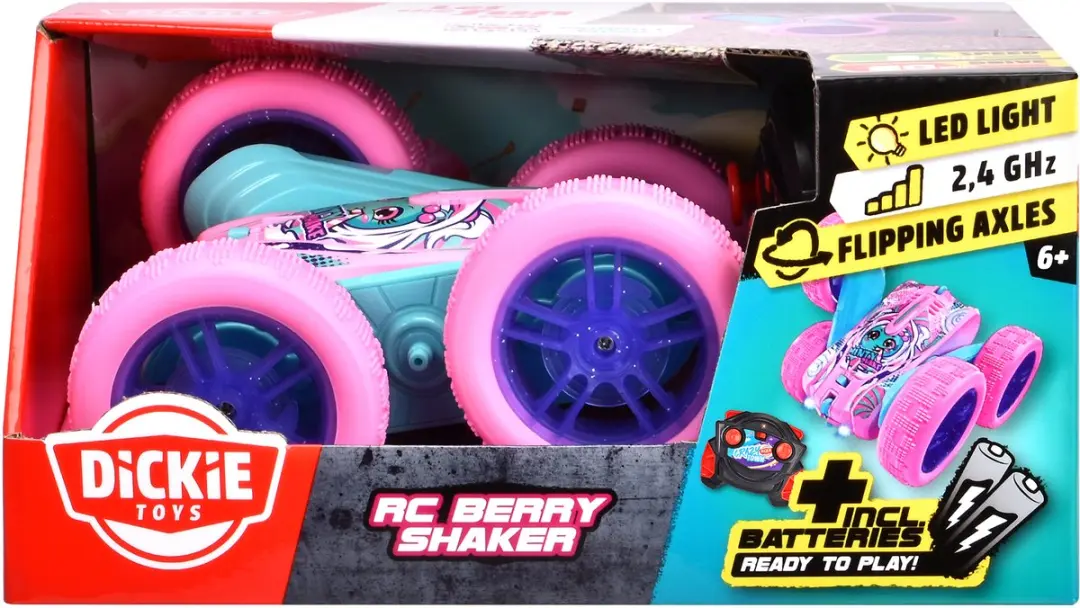Dickie Toys Berry Shaker 201103008 RC Buggy - 6x AA