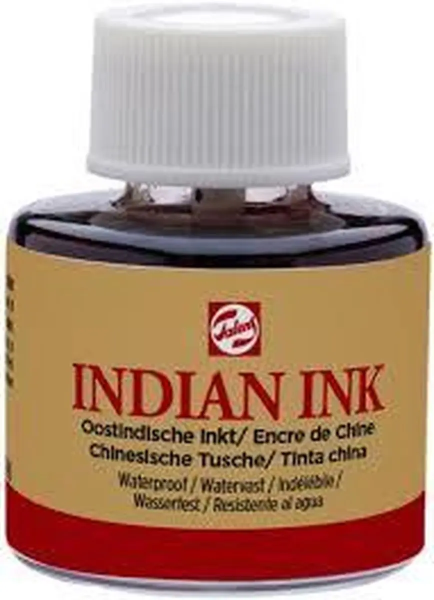 Royal Talens Oostindische Inkt 250ml - Zwart