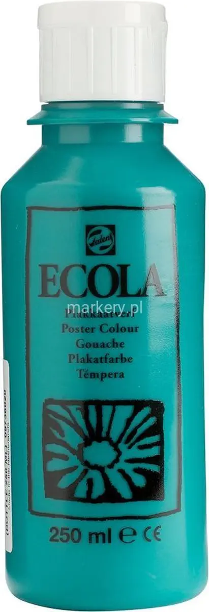 Talens Ecola Plakkaatverf Donkergroen 250ml