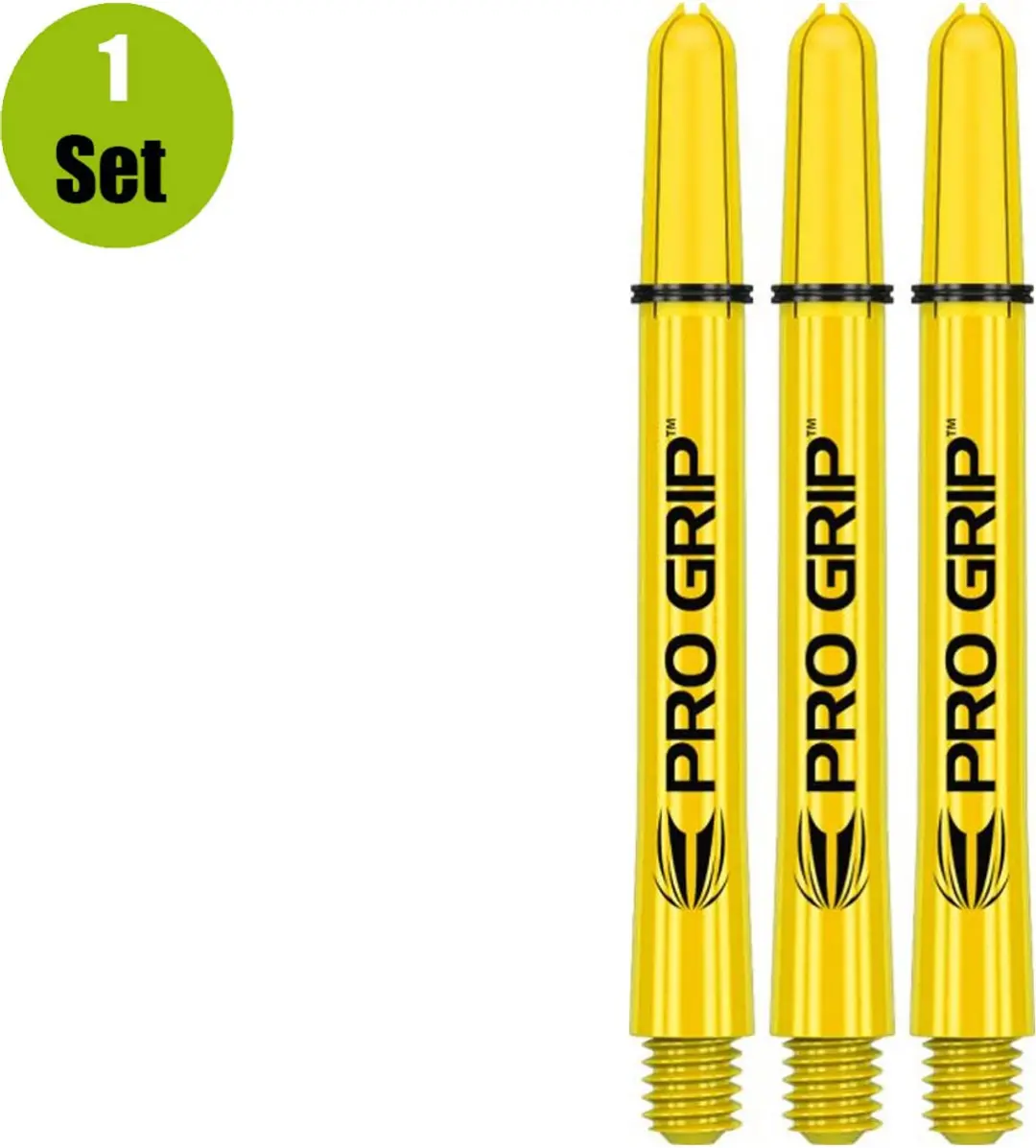 Target Pro Grip Shaft Geel - 3 Stuks