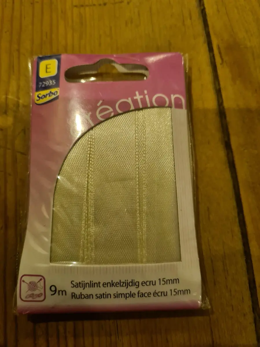 Sorbo Satijnlint 9m