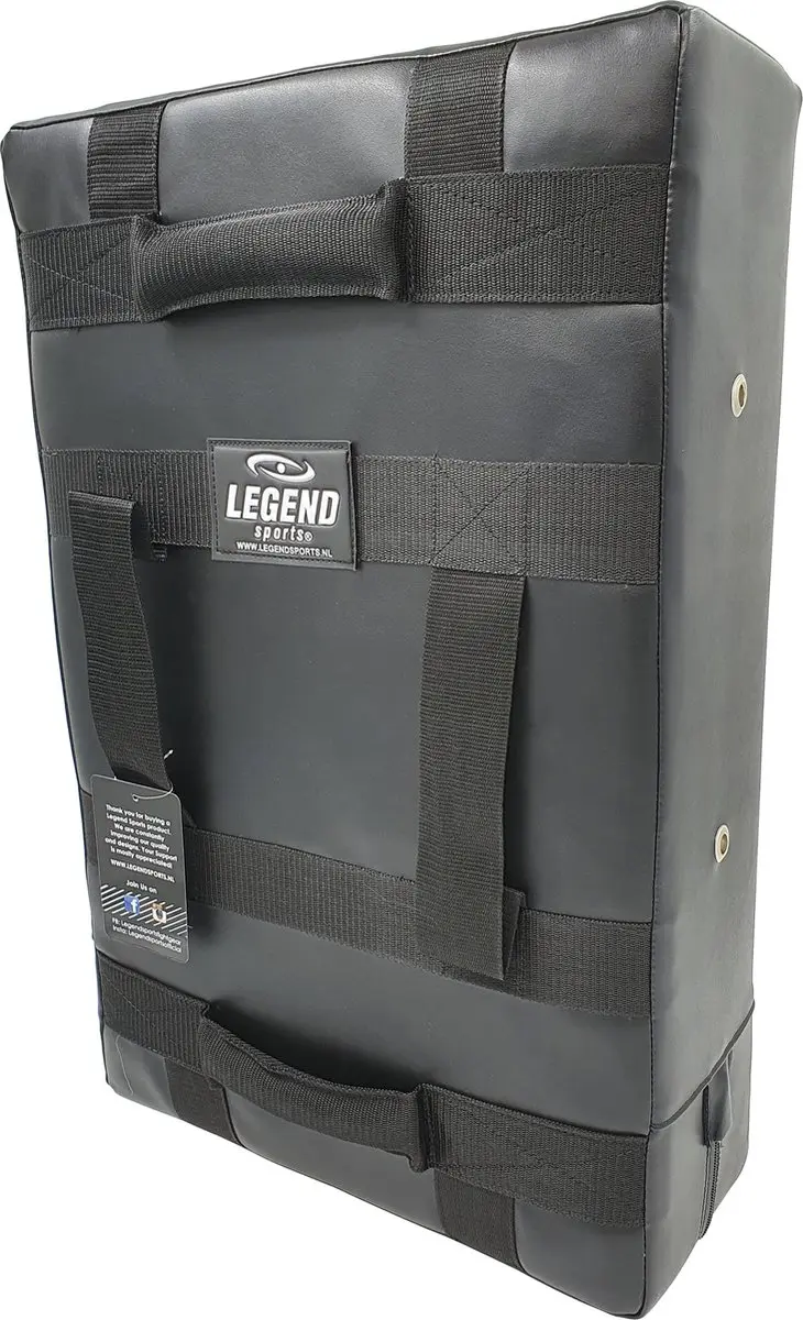Legend Trapkussen Bisonyl - 60x40x15cm - Zwart