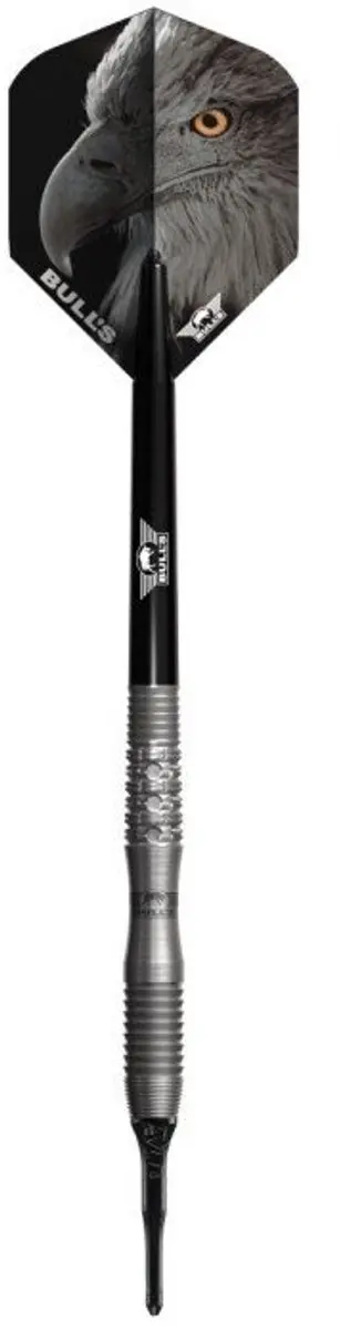 Bull's Eagle 3 BU-32720 Dartpijlen 20g - Zilver/Zwart