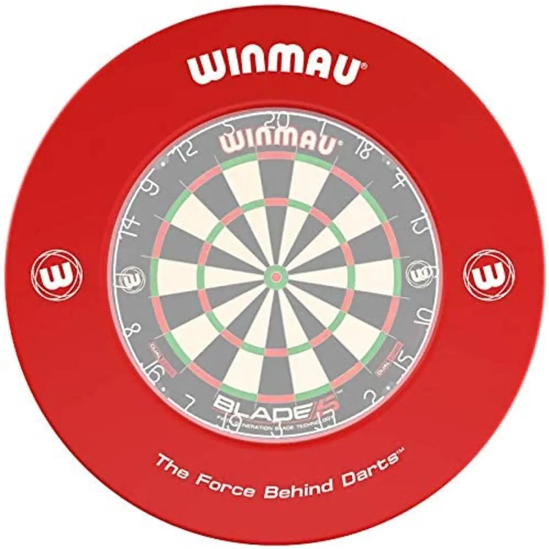Winmau Surround Red Print Dartbord Surround - Rood