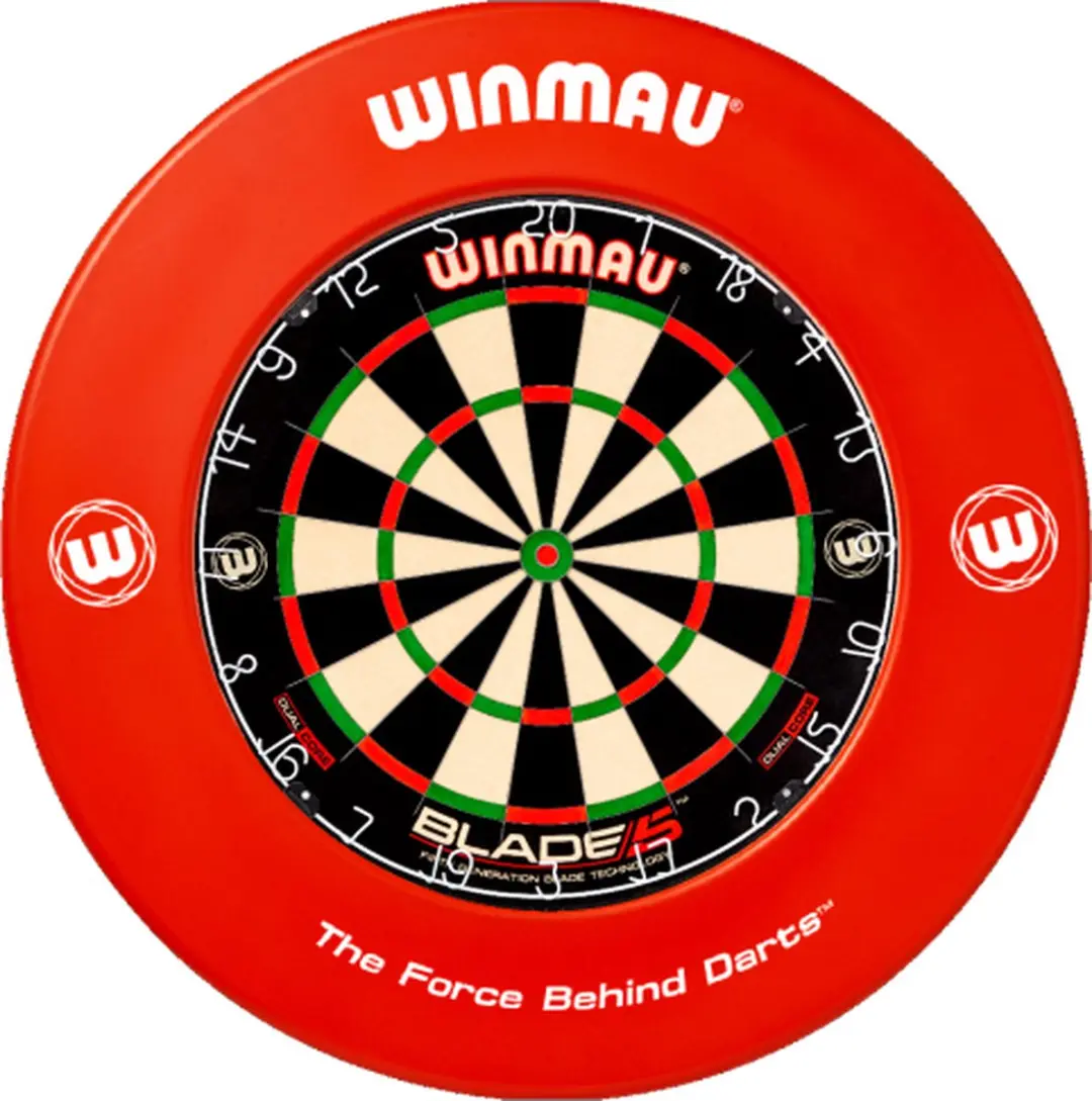 Winmau Surround Red Print Dartbord Surround - Rood
