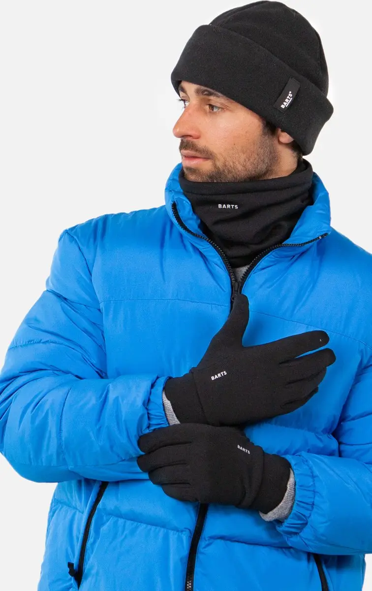 Barts Powerstretch Handschoenen Winter - Zwart - S/M