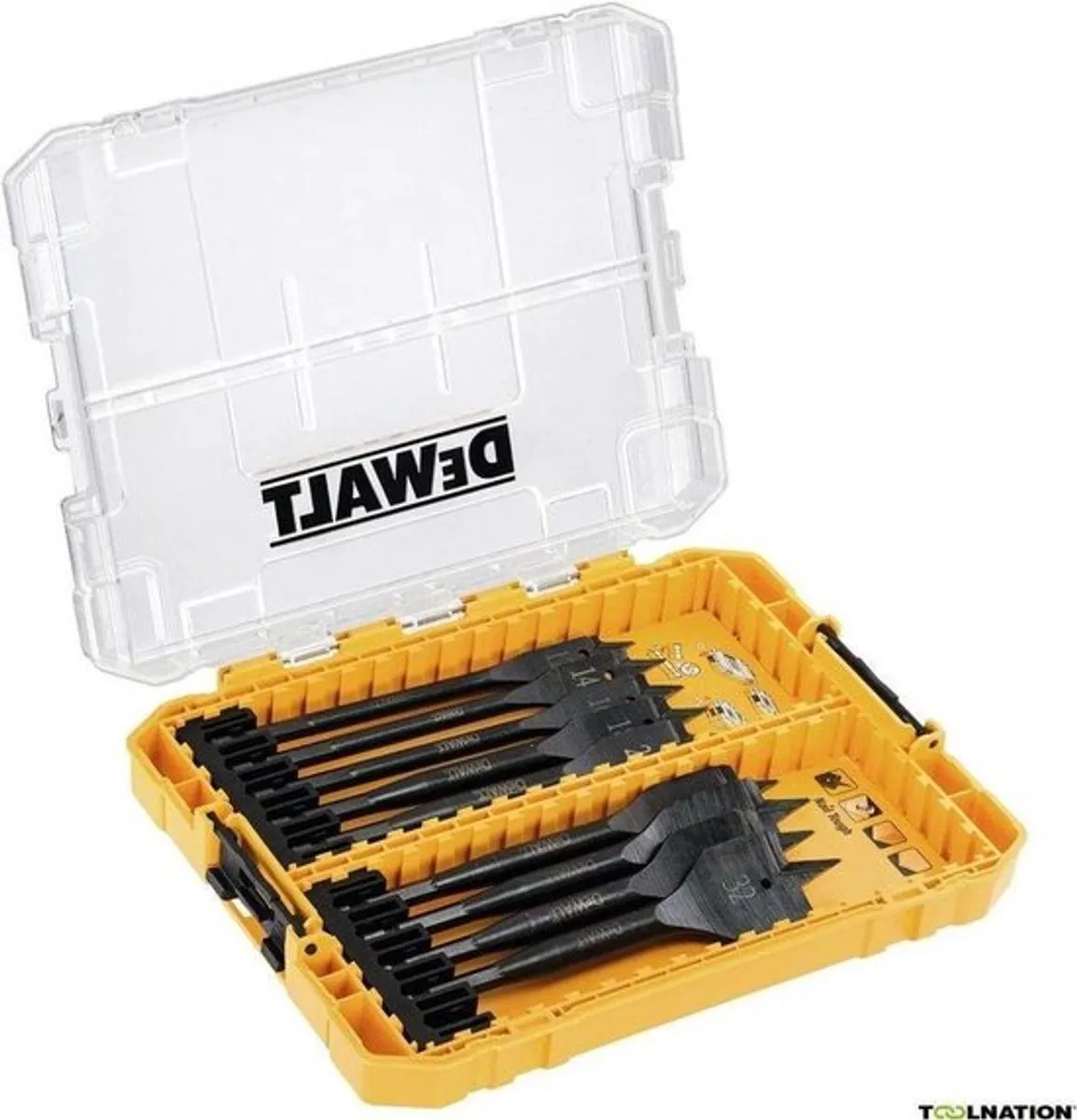 DeWalt DT70751 9-delige Speedboren Set - Metaal - 12-32mm