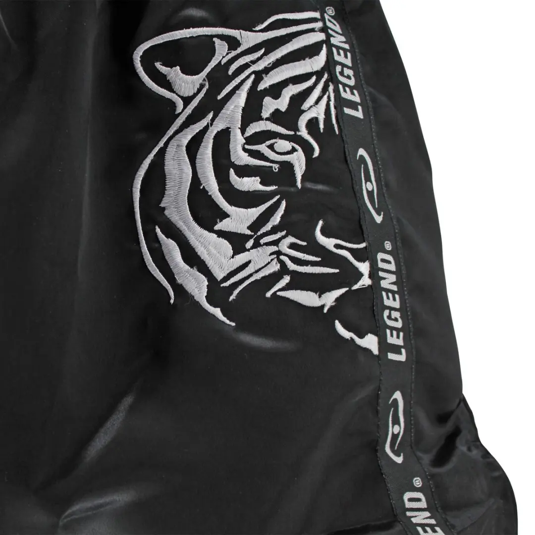 Legend Kickboksbroek Tijger - XL - Zwart
