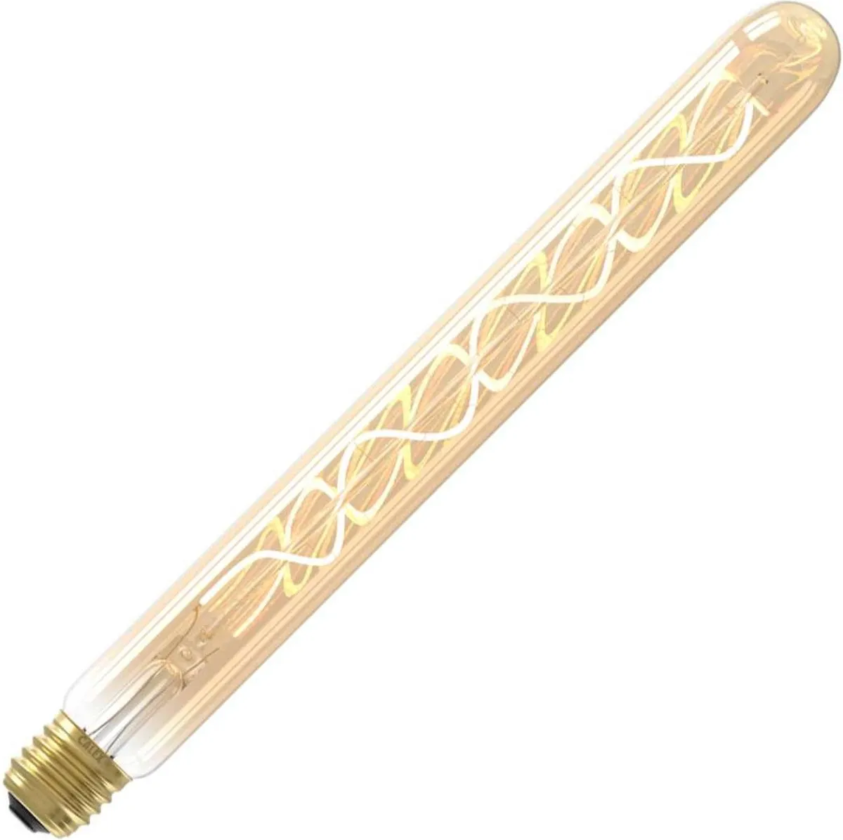 Calex Filament Buis LED Lamp E27 3.8W - Goud - Dimbaar