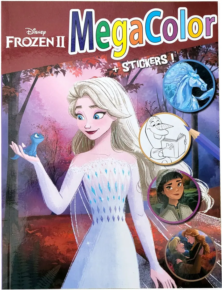 Disney Frozen Kleurboek met Stickers